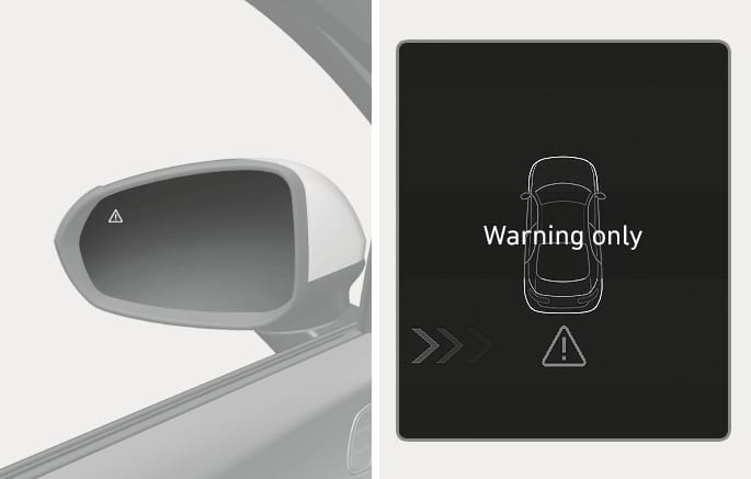 Rear Cross-Traffic Collision-Avoidance Assist operation