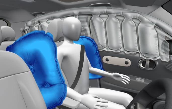 Where are the airbags?