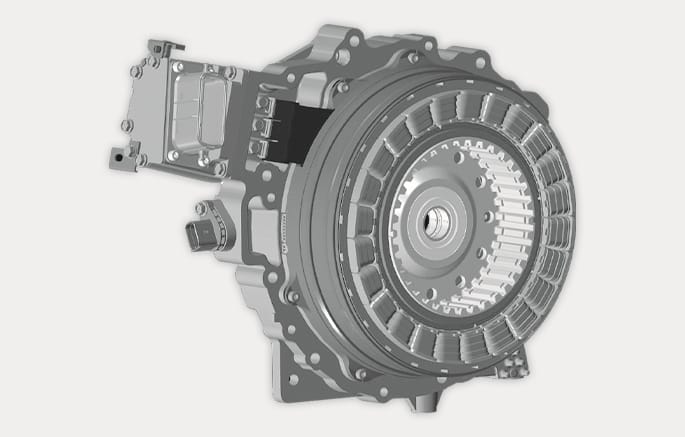 Hybrid vehicle components