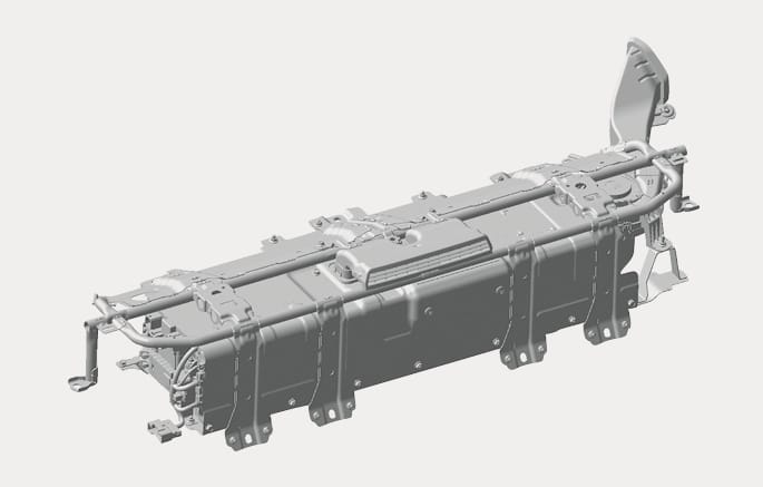 Hybrid vehicle components