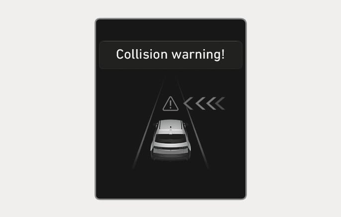 Forward Collision-Avoidance Assist operation