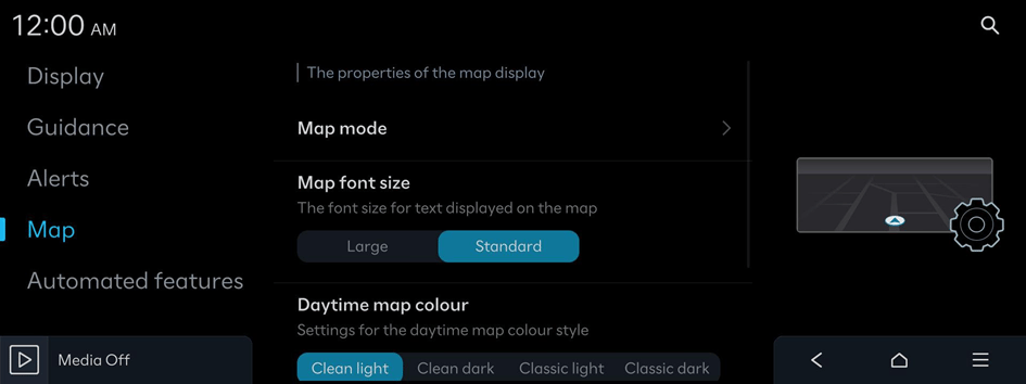 Map mode